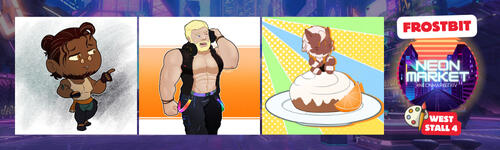 Neon Market Jan 2026 Banner - Frostbit