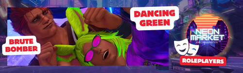 Neon Market Jan 2026 Banner - Roleplayers