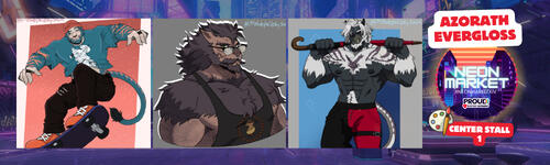 Neon Market Jan 2026 Banner - Azorath Evergloss