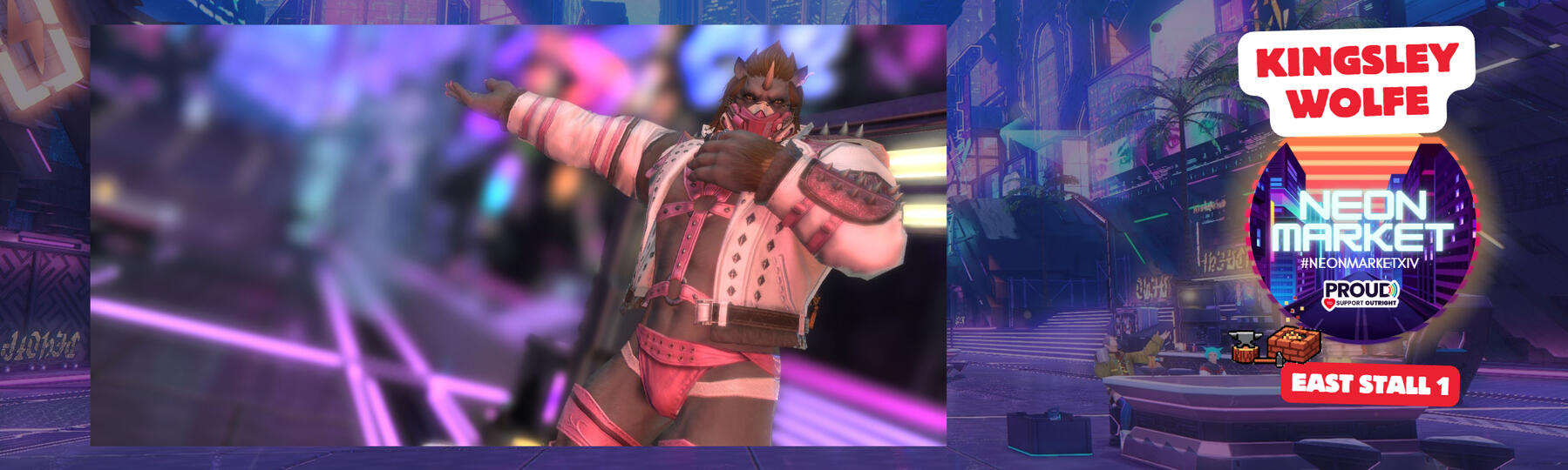 Neon Market Jan 2026 Banner - Kingsley Wolfe