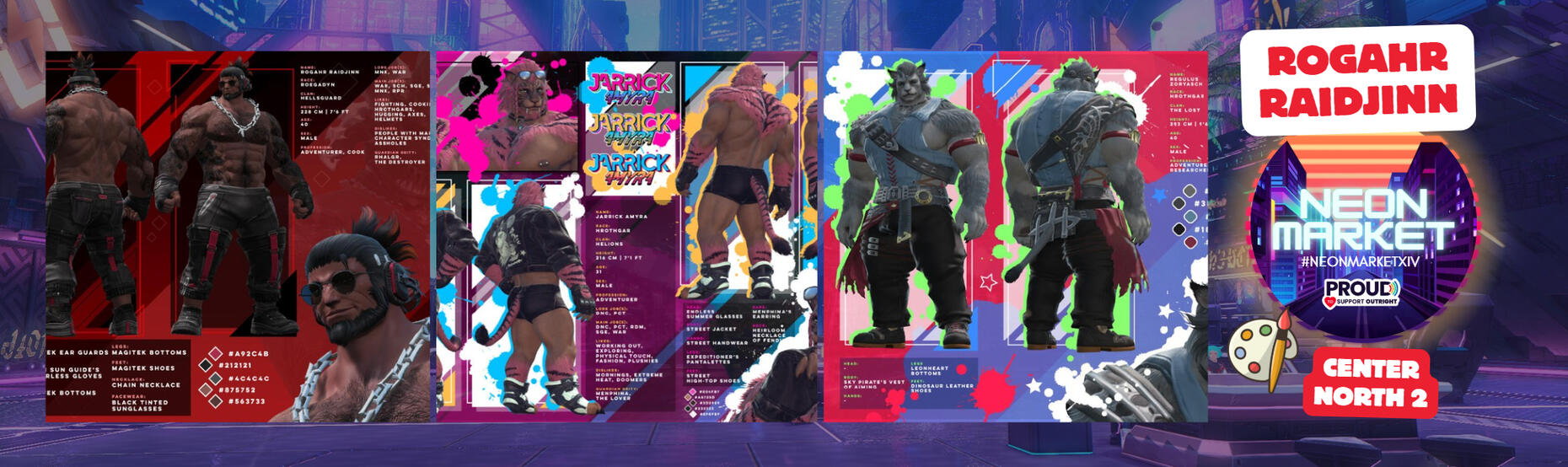 Neon Market Jan 2026 Banner - Azorath Evergloss
