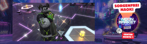 Neon Market Jan 2026 Banner - Azorath Evergloss