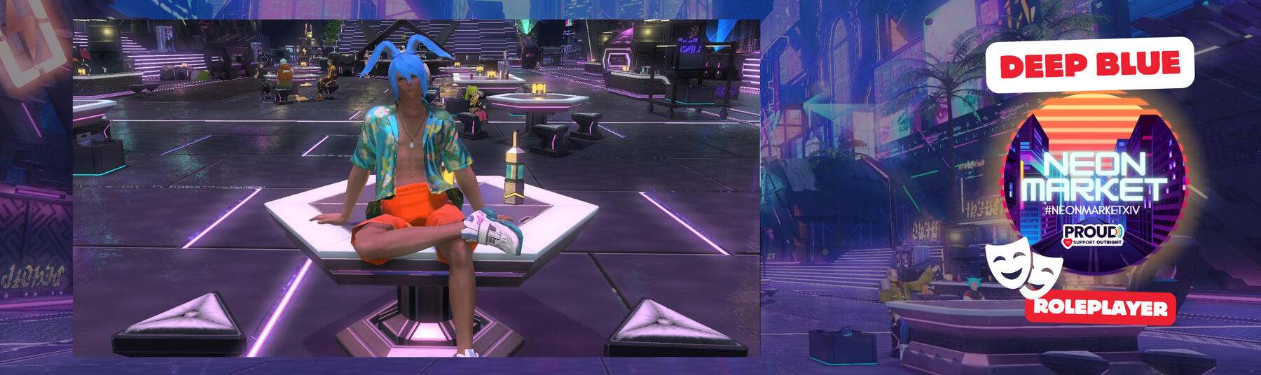 Neon Market Jan 2026 Banner - Roleplayers